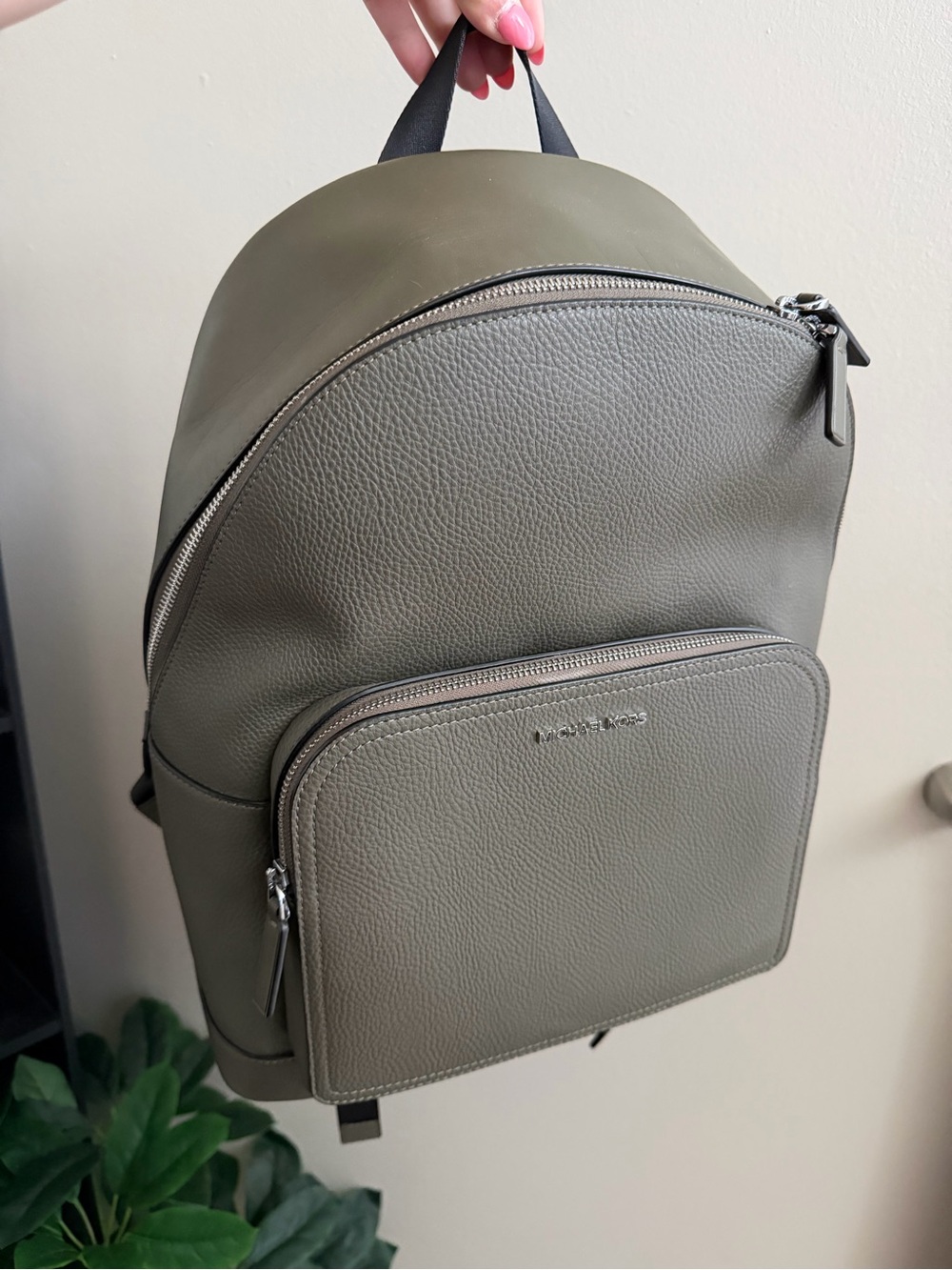 Michael Kors Olive Cooper Commuter Backpack